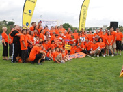 Group photo of Gavin's Groupies at Vision Walk 2009