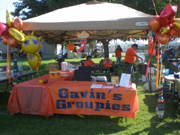 Gavin's Groupies Chili Cookoff tent
