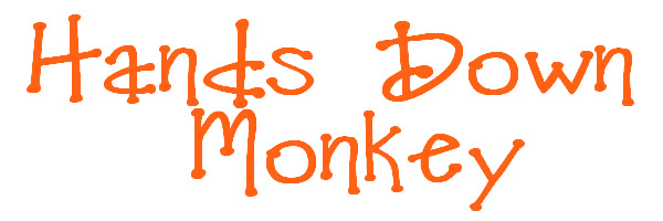 Hands Down Monkey Logo