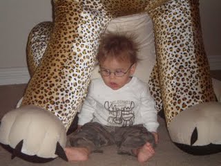 Gavin having a bad hair day!