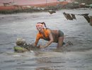 Woody crawling in the mud